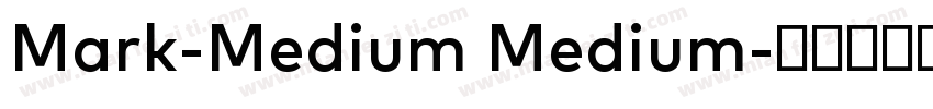 Mark-Medium Medium字体转换